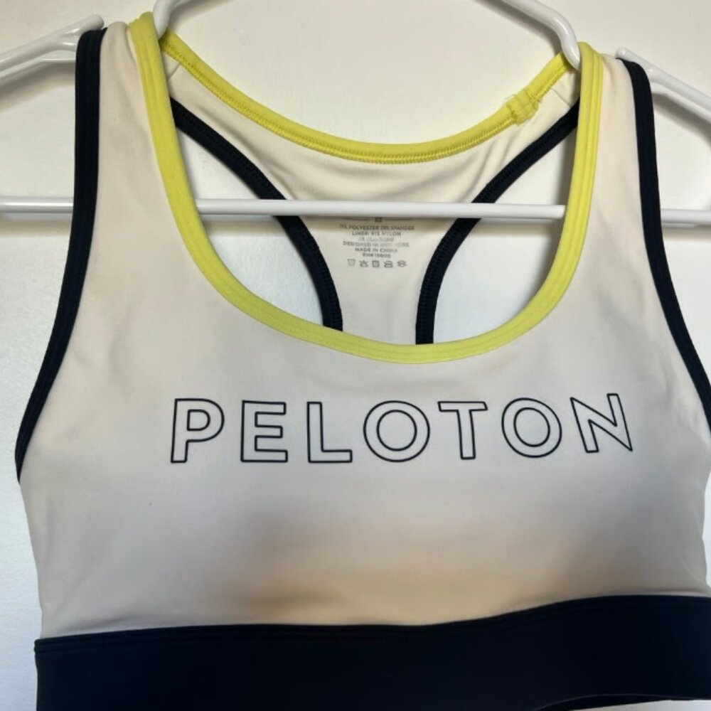 Peloton Cadent Racerback Colorblock Bra - Picture 11 of 11